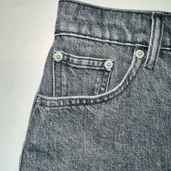 Lucky Brand Black Denim Skirt Size 26 - Picture 3 of 9